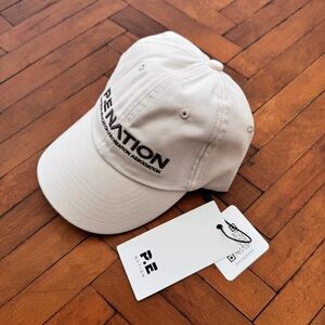 P.E. Nation Homage Cap In Blush / One Size NWT